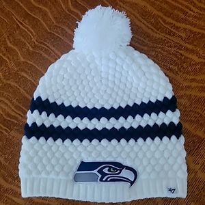 SEAHAWKS Ladies, NFL Crocheted Knit hat